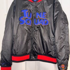 Nike Black and Red Kids Jacket